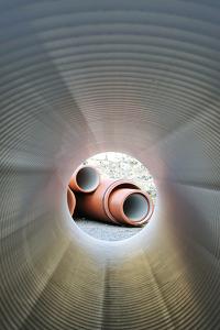 sewer pipes clear, Brook Farm MA