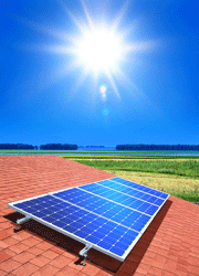 renewable energy sources: solar power, Boston, Brook Farm MA